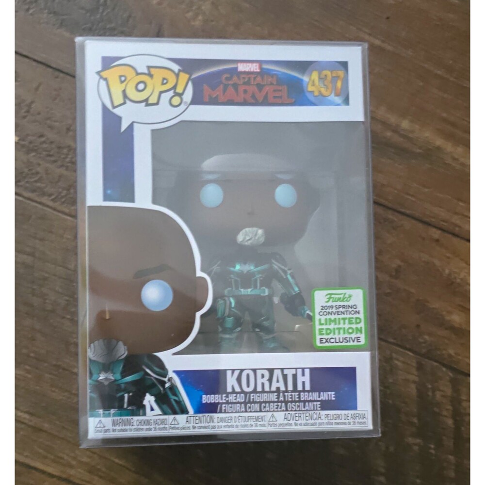 Funko Pop! Vinyl: Marvel Captain Marvel - Korath 2019 Spring Con (Excl) #437